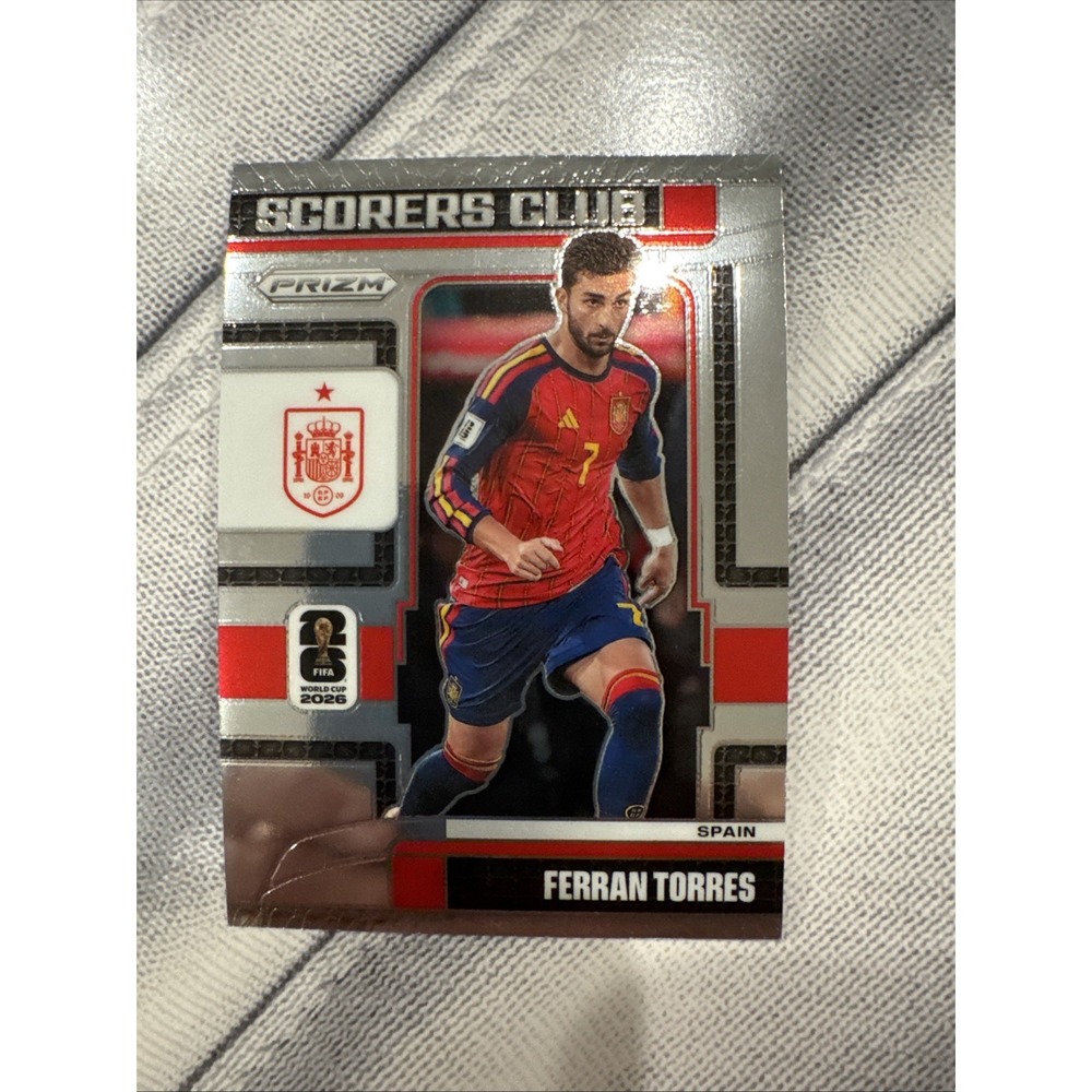 2026 Panini Prizm FIFA World Cup Scorers Club #23 Ferran Torres Spain Card